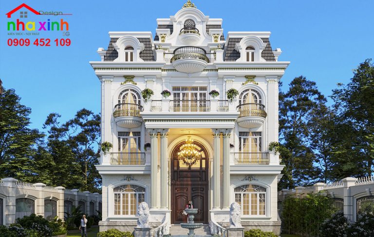 Mẫu thiết kế biệt thự sân vườn đẹp